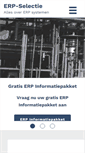 Mobile Screenshot of erp-selectie.nl